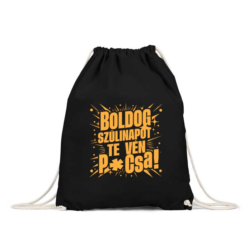 Boldog szülinapot, te vén p*csa Hátizsák