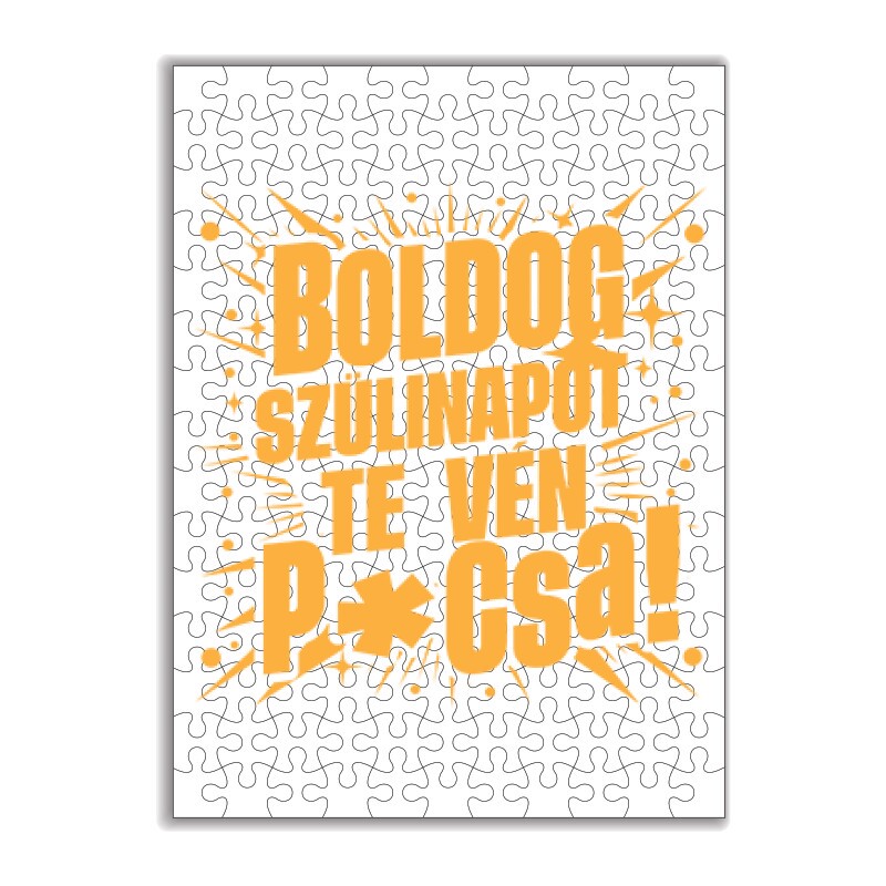 Boldog szülinapot, te vén p*csa Puzzle
