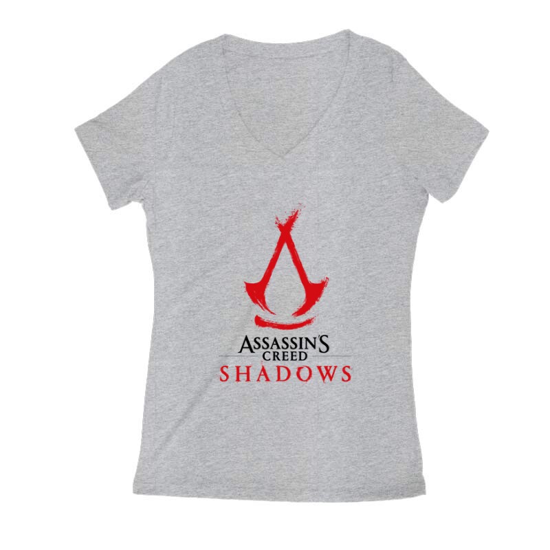 Assassin's Creed Shadows Női V Kivágott póló