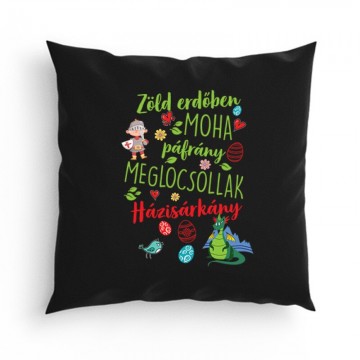 Zölderdőben moha páfrány Párna