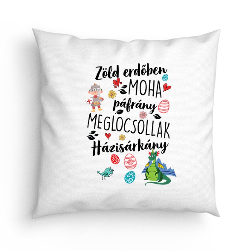 Zölderdőben moha páfrány Párna