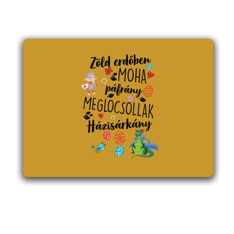 Zölderdőben moha páfrány Egérpad