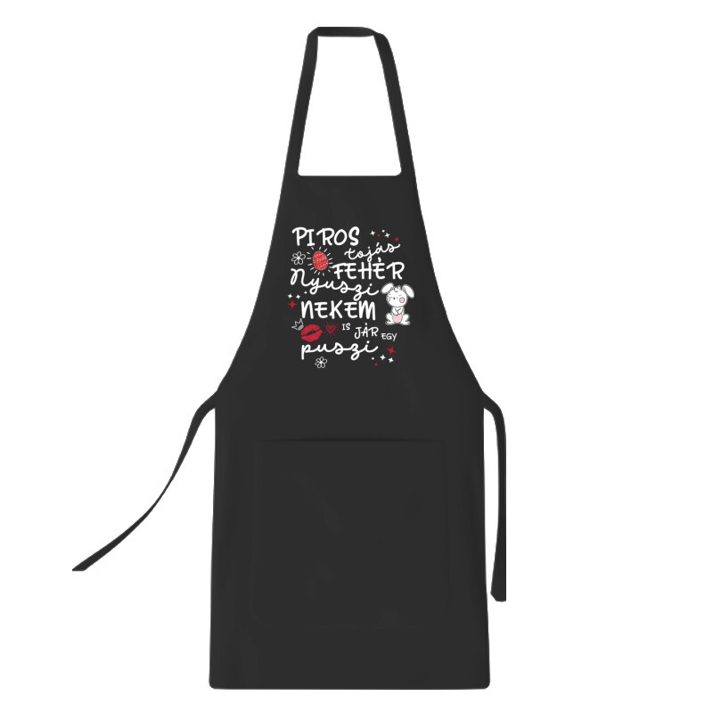 Piros Tojás, Fehér Nyuszi Kötény