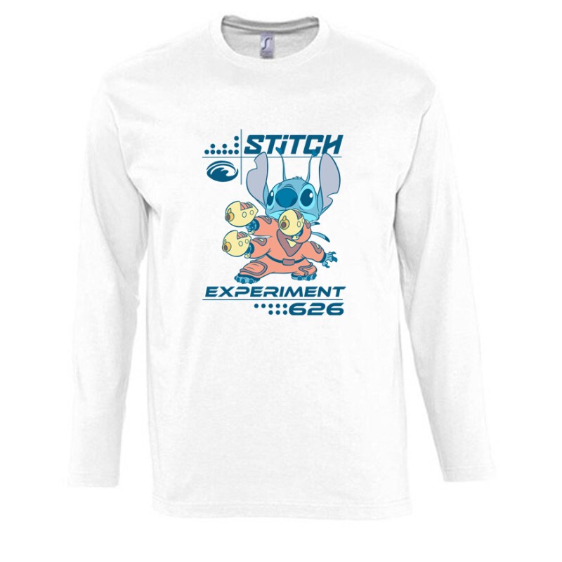 stitch-experiment Hosszú Ujjú Póló