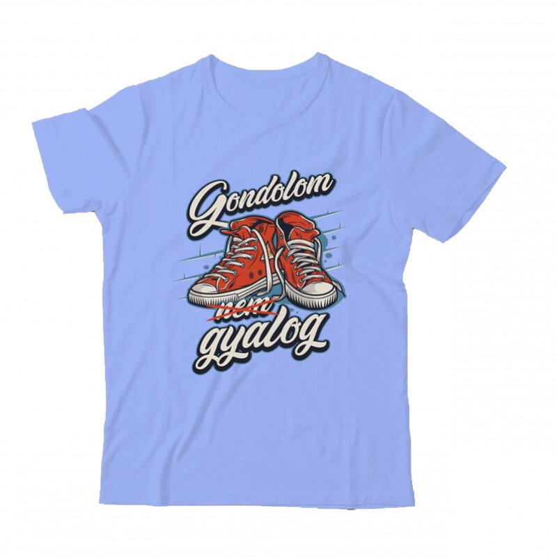 Gondolom nem gyalog Gyermek Póló