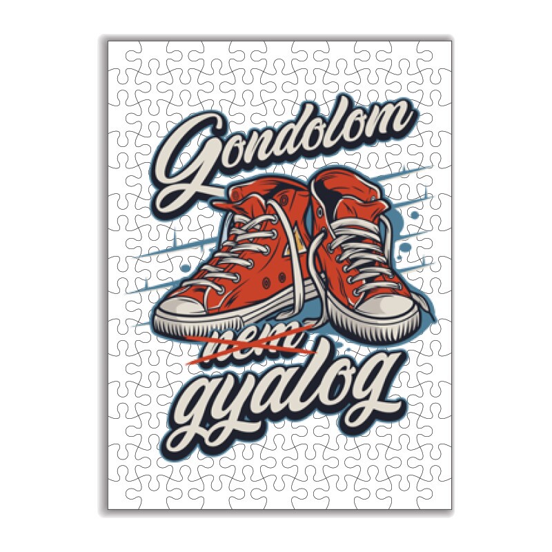 Gondolom nem gyalog Puzzle