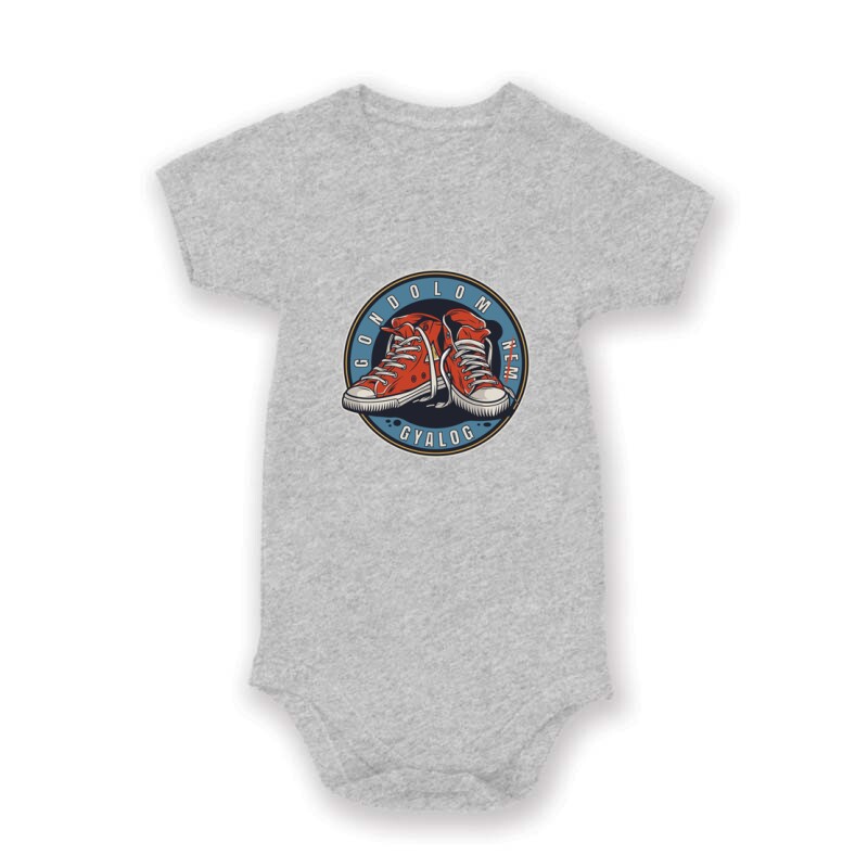 Gondolom nem gyalog kör logó Baby Body