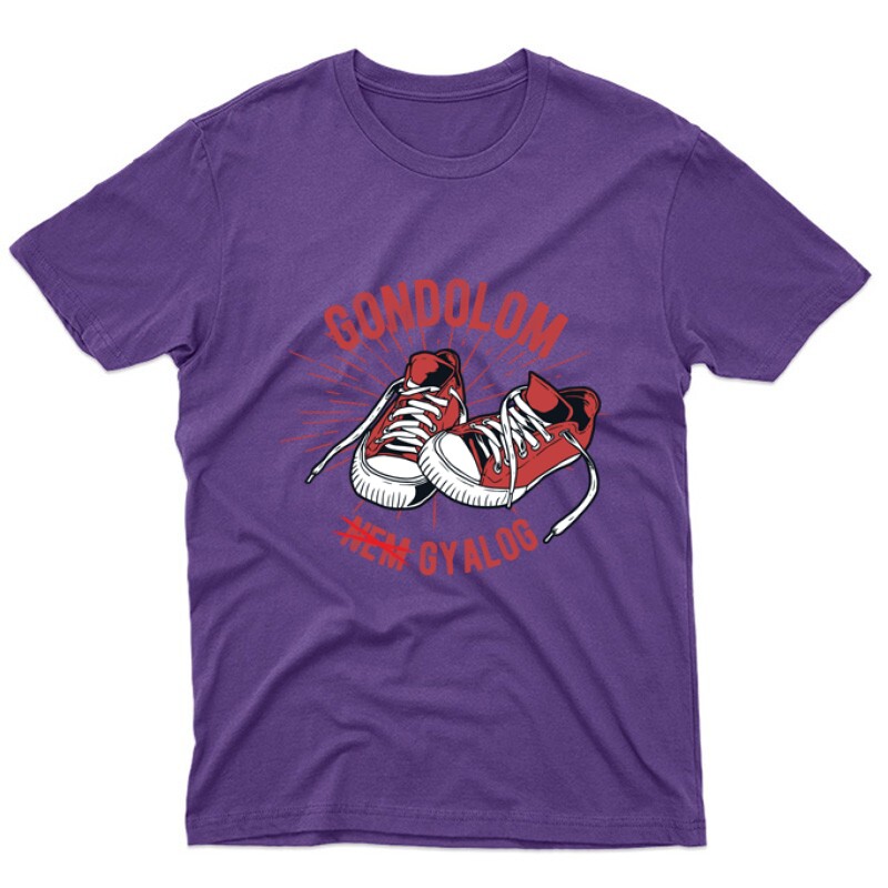 Gondolom nem gyalog retro Unisex Póló