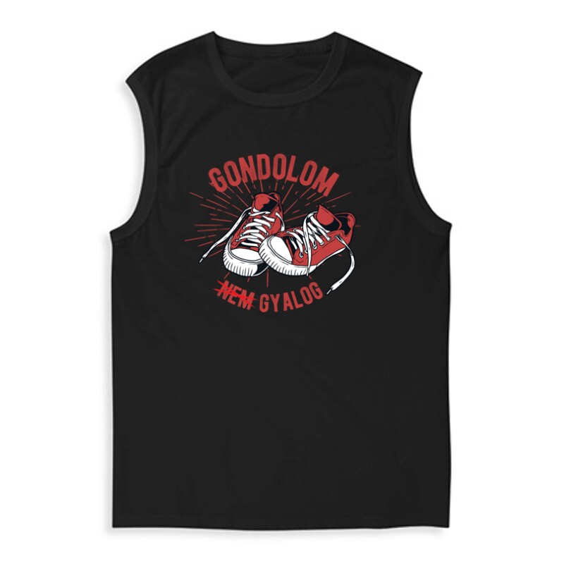 Gondolom nem gyalog retro Férfi Trikó