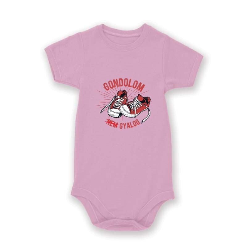 Gondolom nem gyalog retro Baby Body