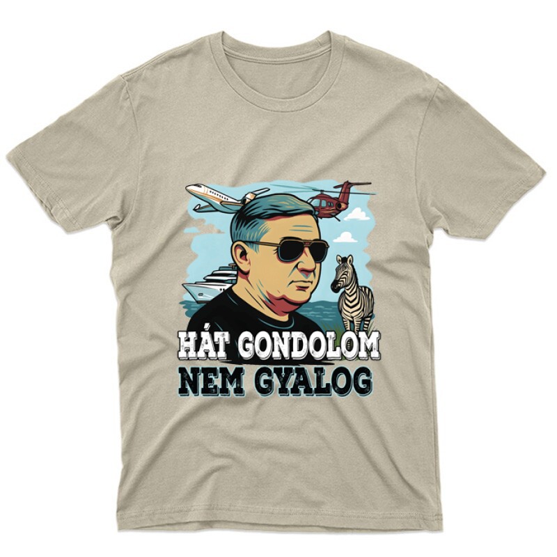 Gondolom nem gyalog (Lölő&zebra) Unisex Póló