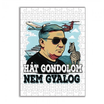 Gondolom nem gyalog...