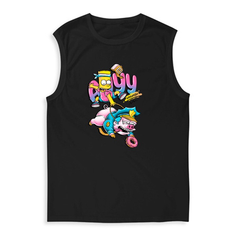 Bart caramba Férfi Trikó