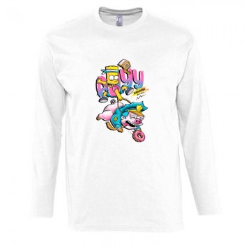 Bart caramba Hosszú Ujjú Póló