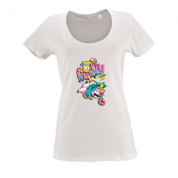 Bart caramba Női O Nyakú Póló