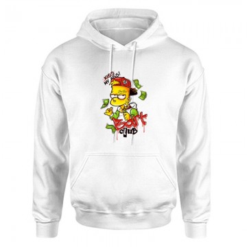 Bart Club Unisex Kapucnis...