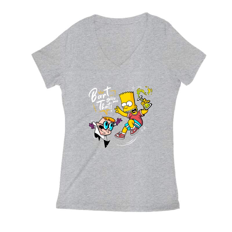 BArt Give Me that Női V Kivágott póló