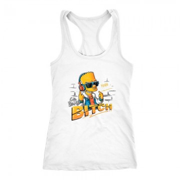 Bart Go home Bitch Női Trikó