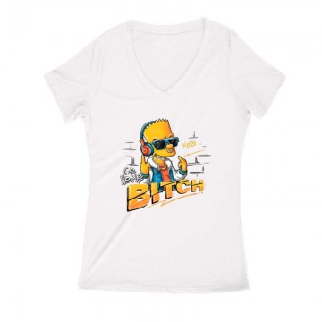 Bart Go home Bitch Női V...