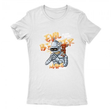 Futurama bender Női Póló