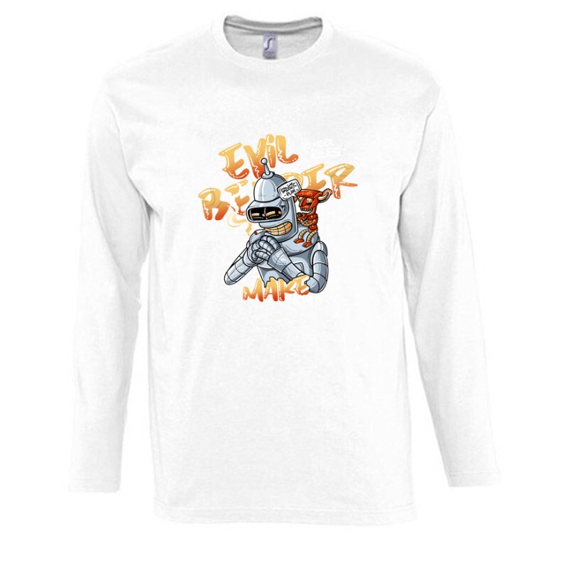 Futurama bender Hosszú Ujjú Póló