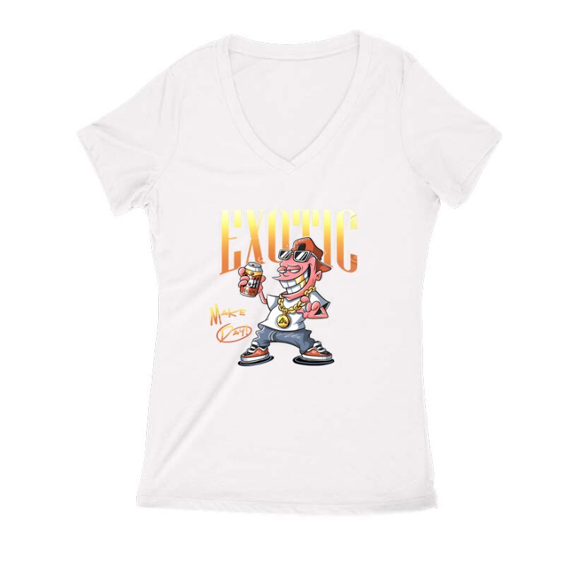 Make the day Női V Kivágott póló