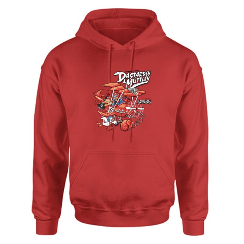 Dastardly-muttley Unisex Kapucnis Pulcsi