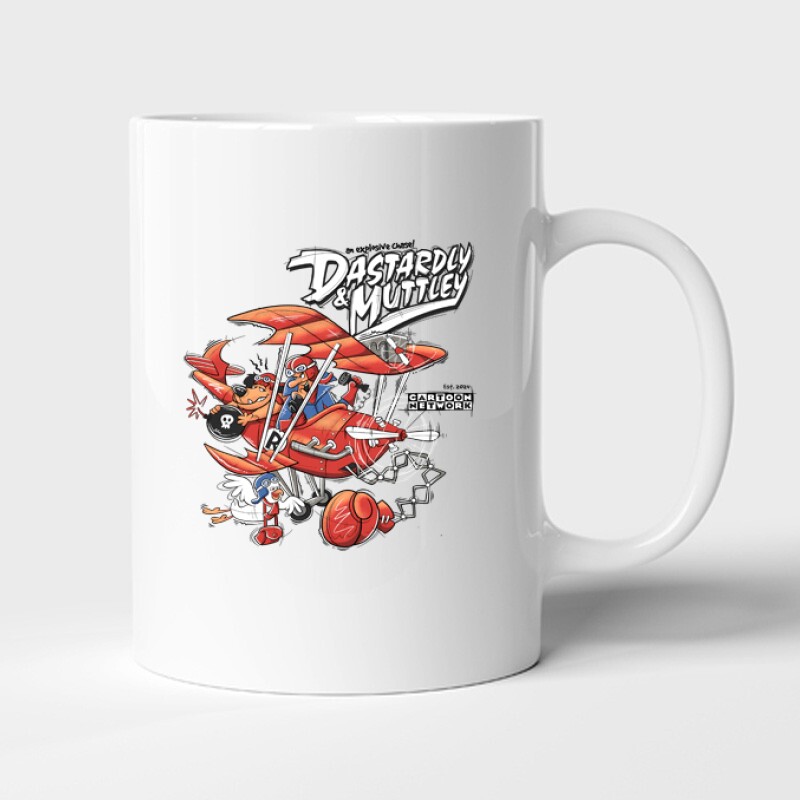 Dastardly-muttley Bögre