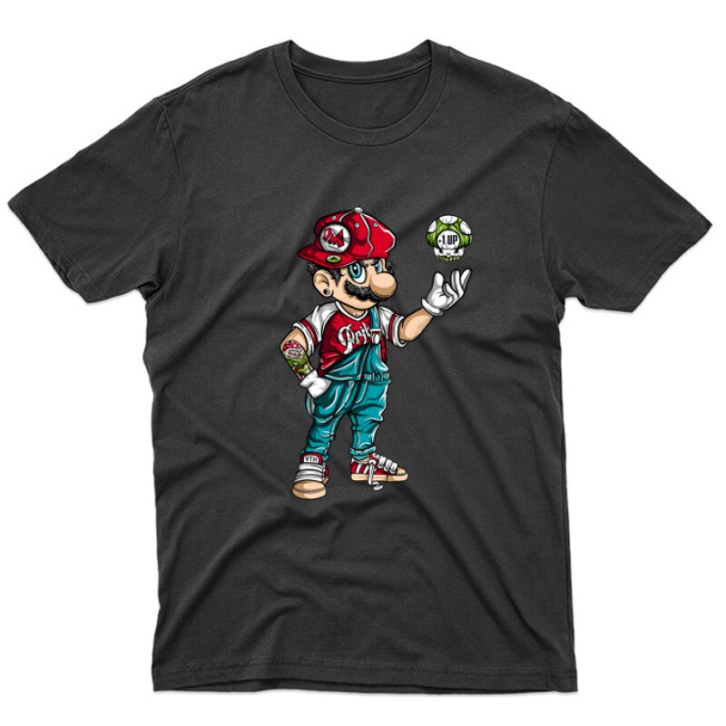 Mario 1 up Unisex Póló