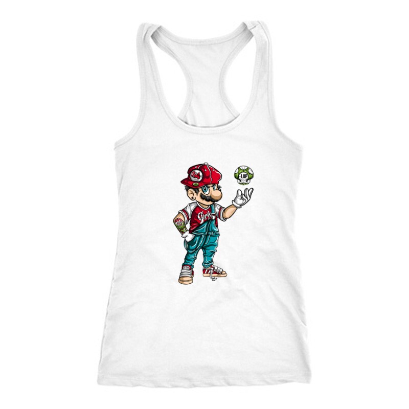 Mario 1 up Női Trikó