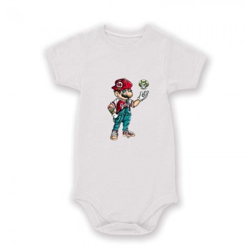 Mario 1 up Baby Body