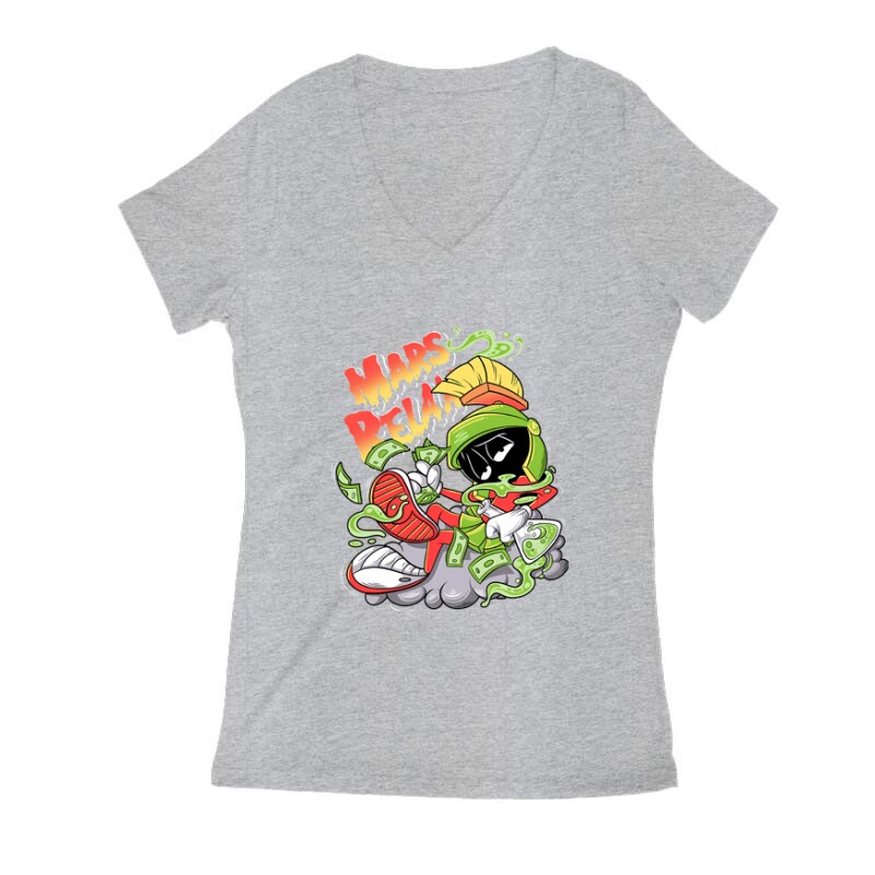 Marvin Relax Női V Kivágott póló