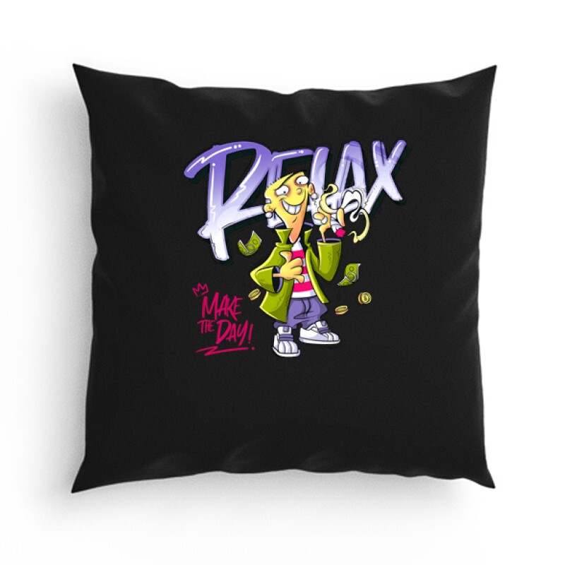 Relax MAke the day Párna
