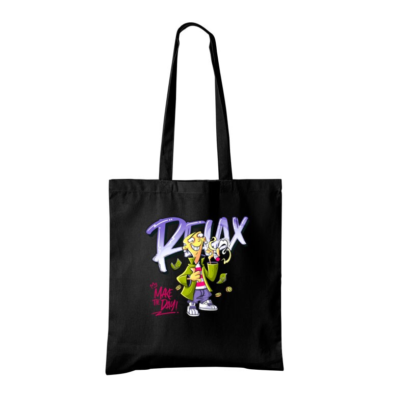 Relax MAke the day Bevásárló Táska