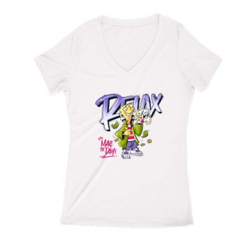 Relax MAke the day Női V...