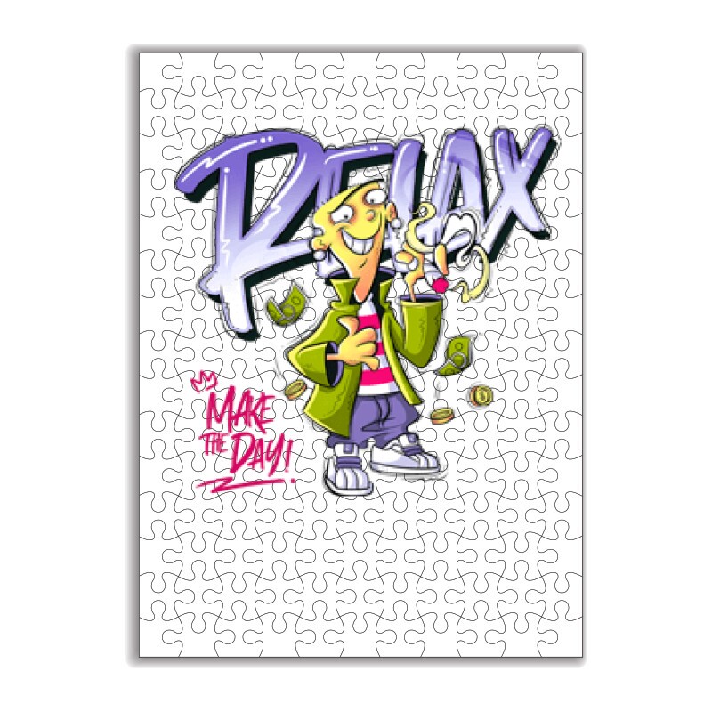 Relax MAke the day Puzzle