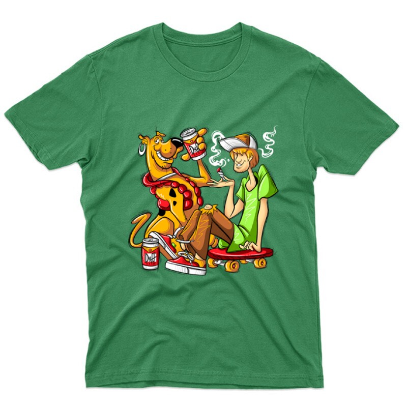 Scooby-Doo Duff beer Unisex Póló