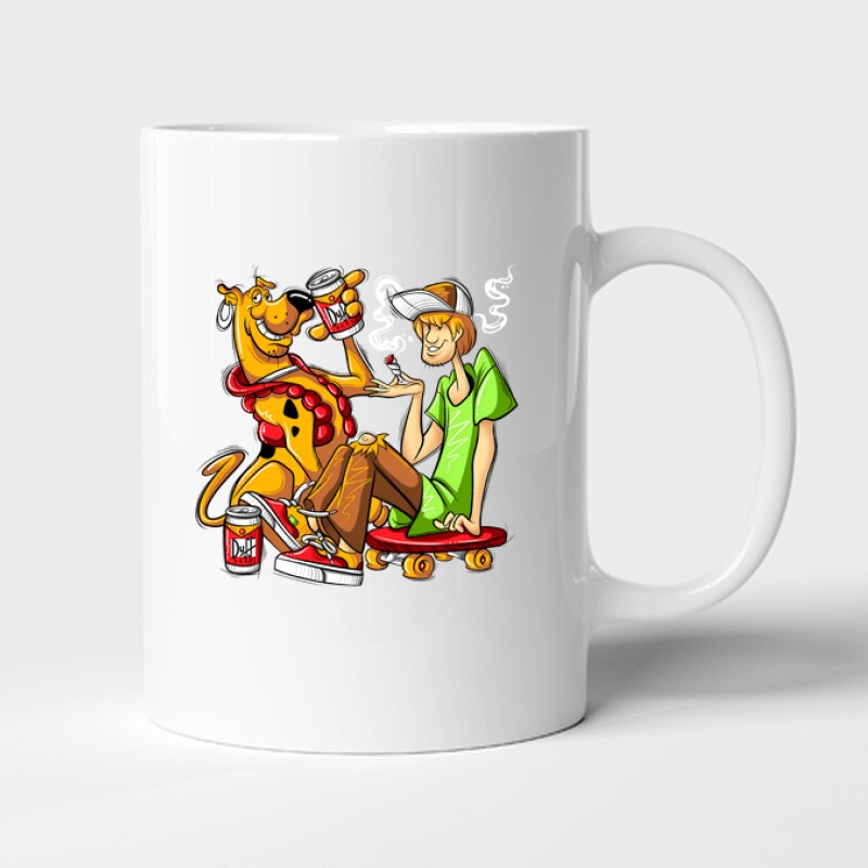 Scooby-Doo Duff beer Bögre