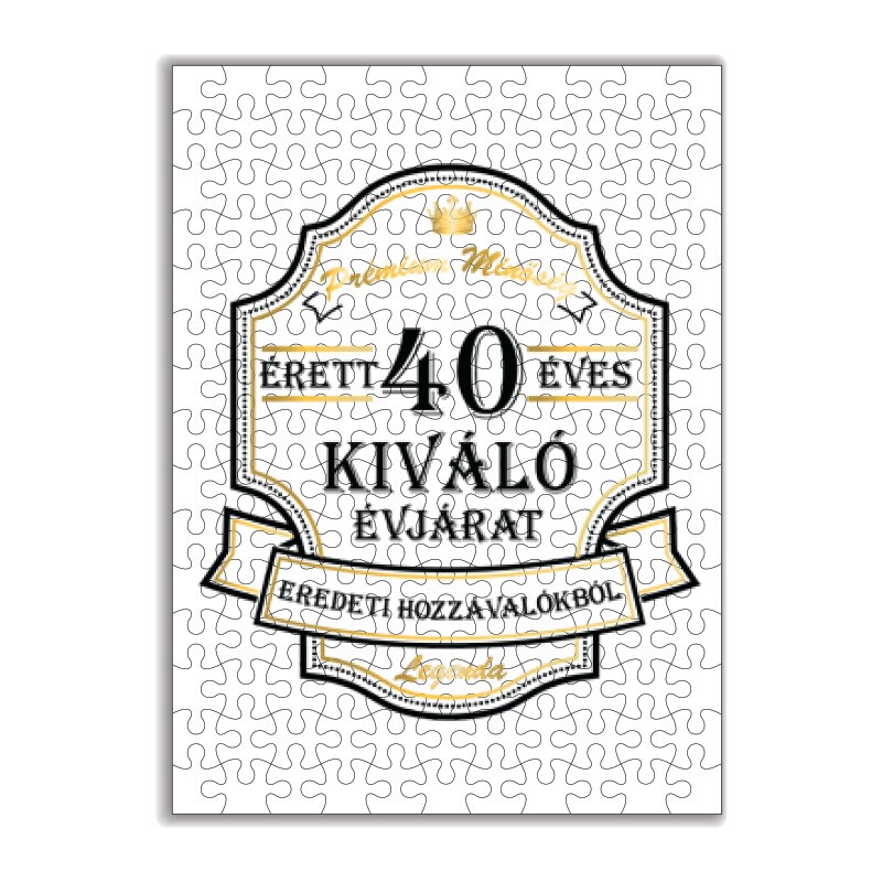 Minőség és legenda Puzzle
