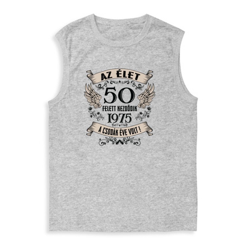 Az élet X felett kezdődik Férfi Trikó