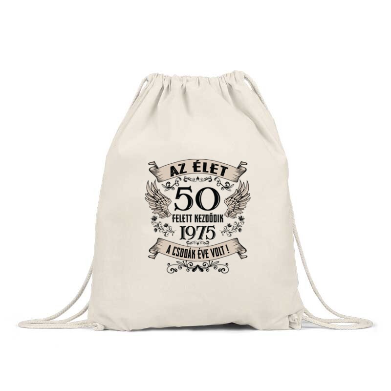 Az élet X felett kezdődik Hátizsák