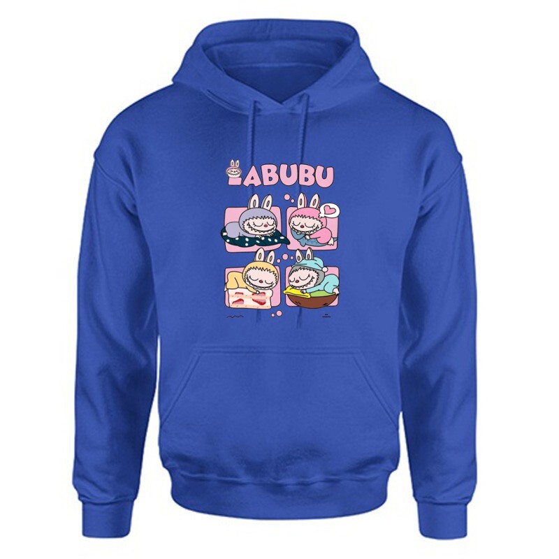 Alvó labubuk 2 Unisex Kapucnis Pulcsi