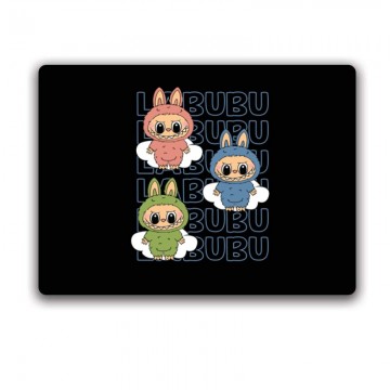 Blue labubu and friends...