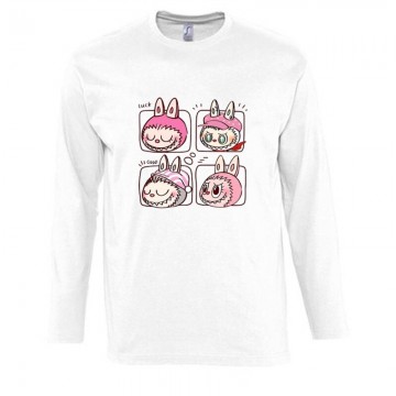 Cute labubu Hosszú Ujjú Póló