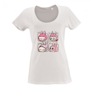 Cute labubu Női O Nyakú Póló