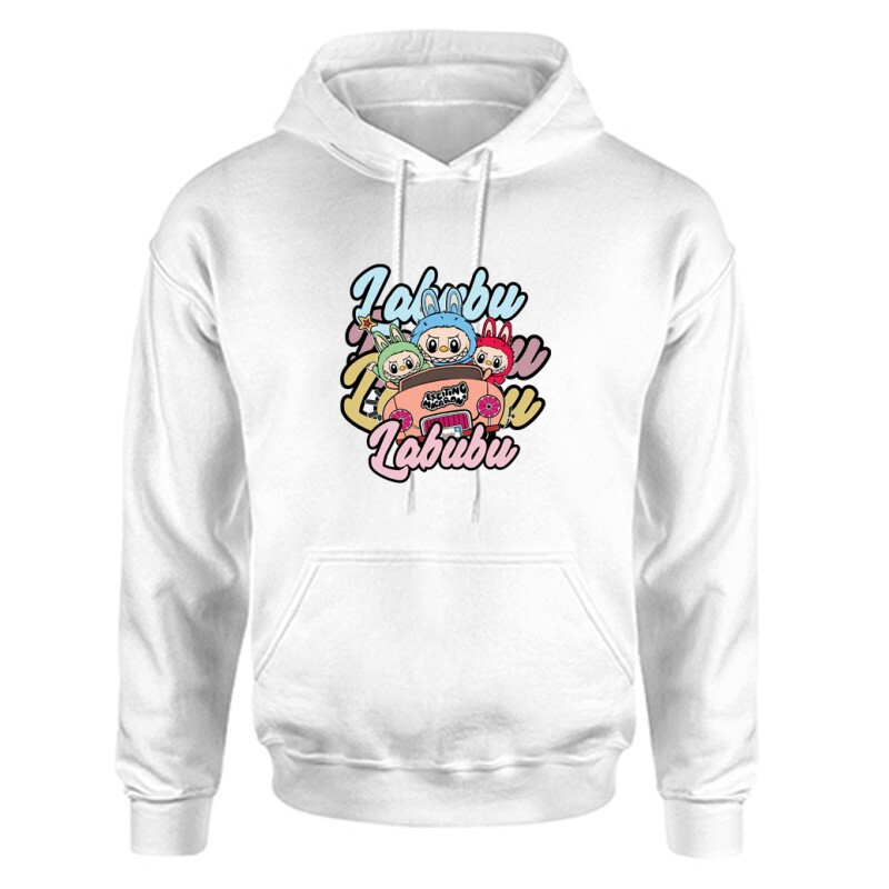 Exciting- macaron Unisex Kapucnis Pulcsi