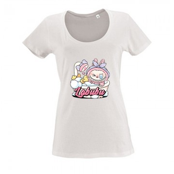Fürdő Labubu Női O Nyakú Póló