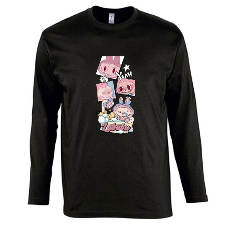 Fürdő Labubu 2 Hosszú Ujjú Póló