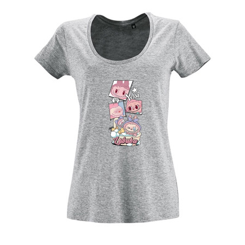 Fürdő Labubu 2 Női O Nyakú Póló