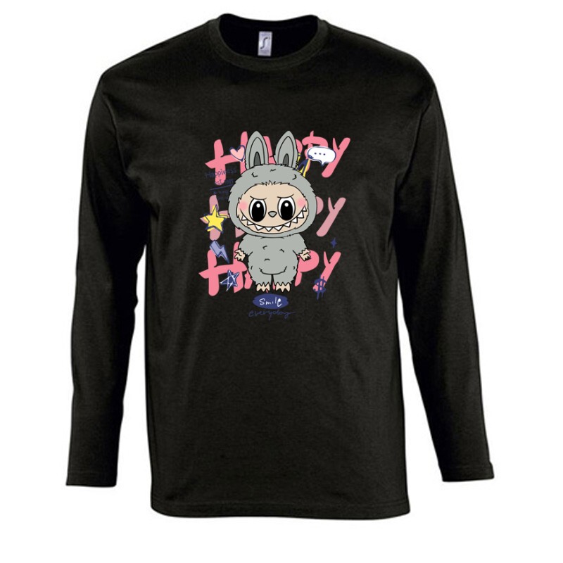 Happy Labubu Hosszú Ujjú Póló